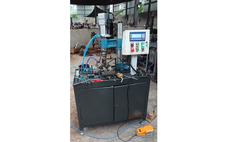 銷軸、螺栓-單軸倒角、鉆孔兩用機床-氣動動力頭