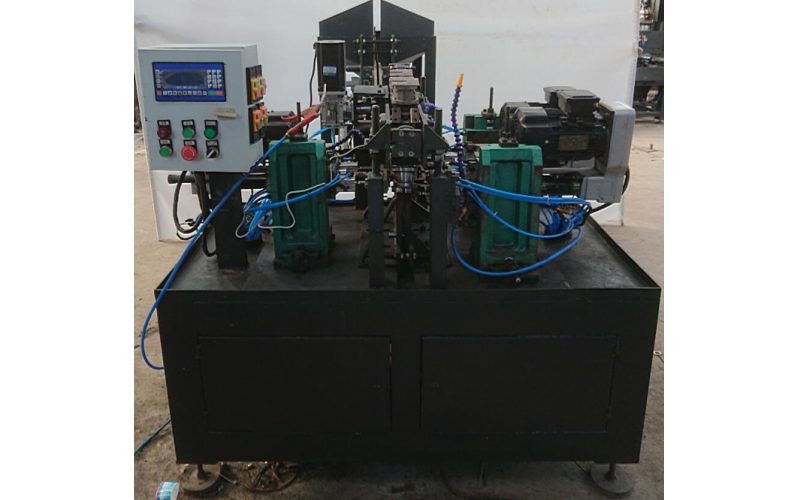 銷軸、螺栓-三軸全自動鉆孔、雙倒角一體機-鏈條型