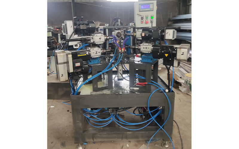 彈簧銷-6軸鉆孔倒角機